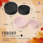 FBB089 PREMIUM ROUND BOX (2 IN 1) - ONLY LOVE - Freesia