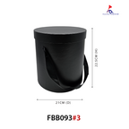 Medium Round Box( D21cm X H22.5cm ) - "M" Size
