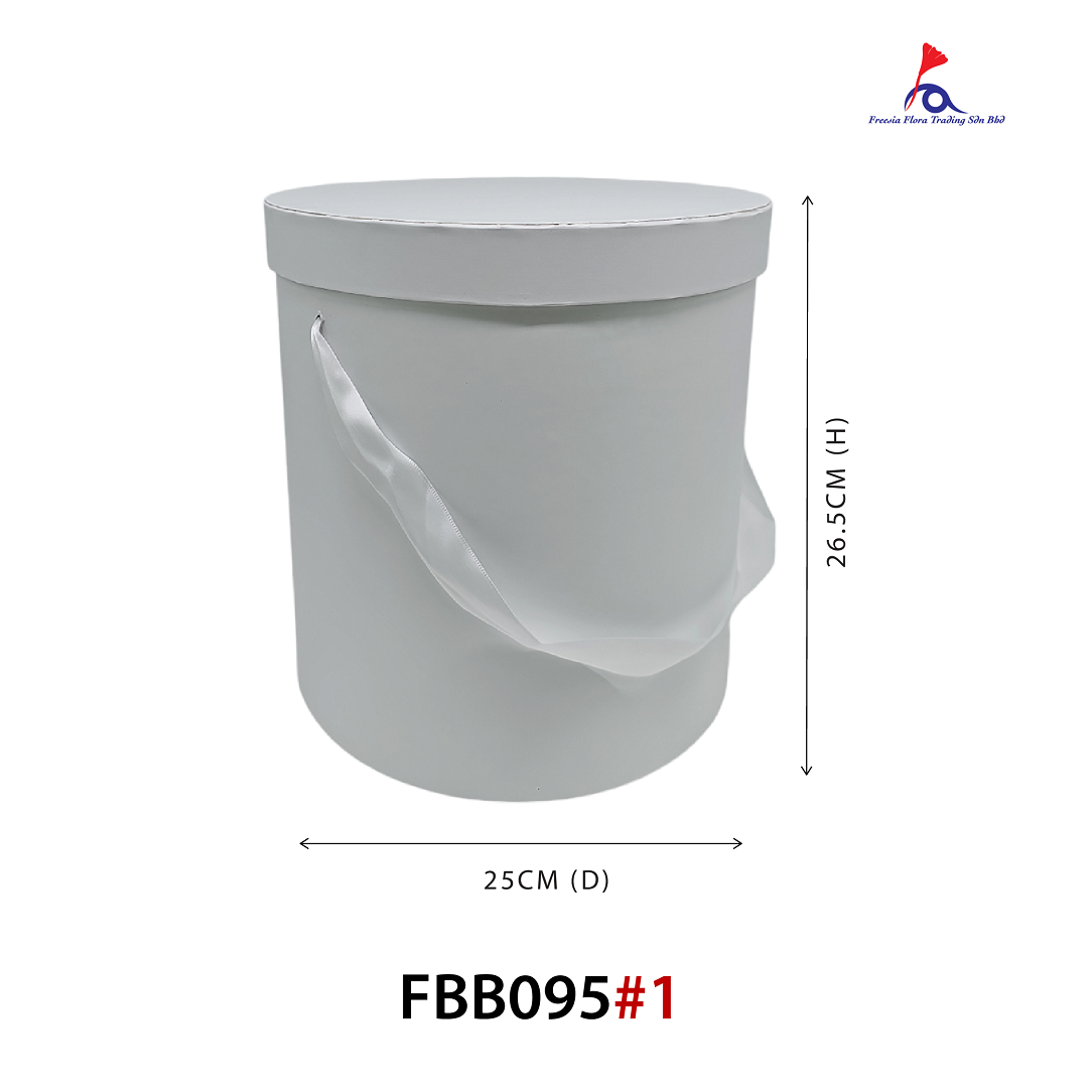 Extra Large Round Box ( D25cm X H26.5cm ) - "XL" Size