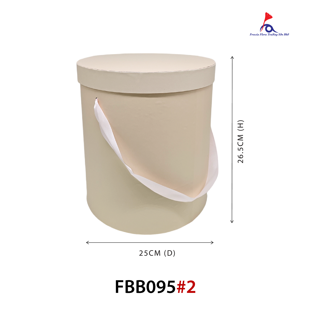 Extra Large Round Box ( D25cm X H26.5cm ) - "XL" Size