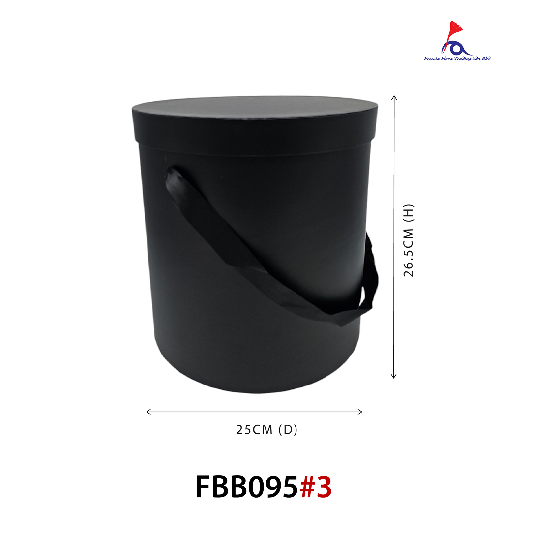 Extra Large Round Box ( D25cm X H26.5cm ) - "XL" Size