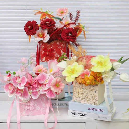 FBB101 Craft Paper Bag (500g) 华韵中式花盒
