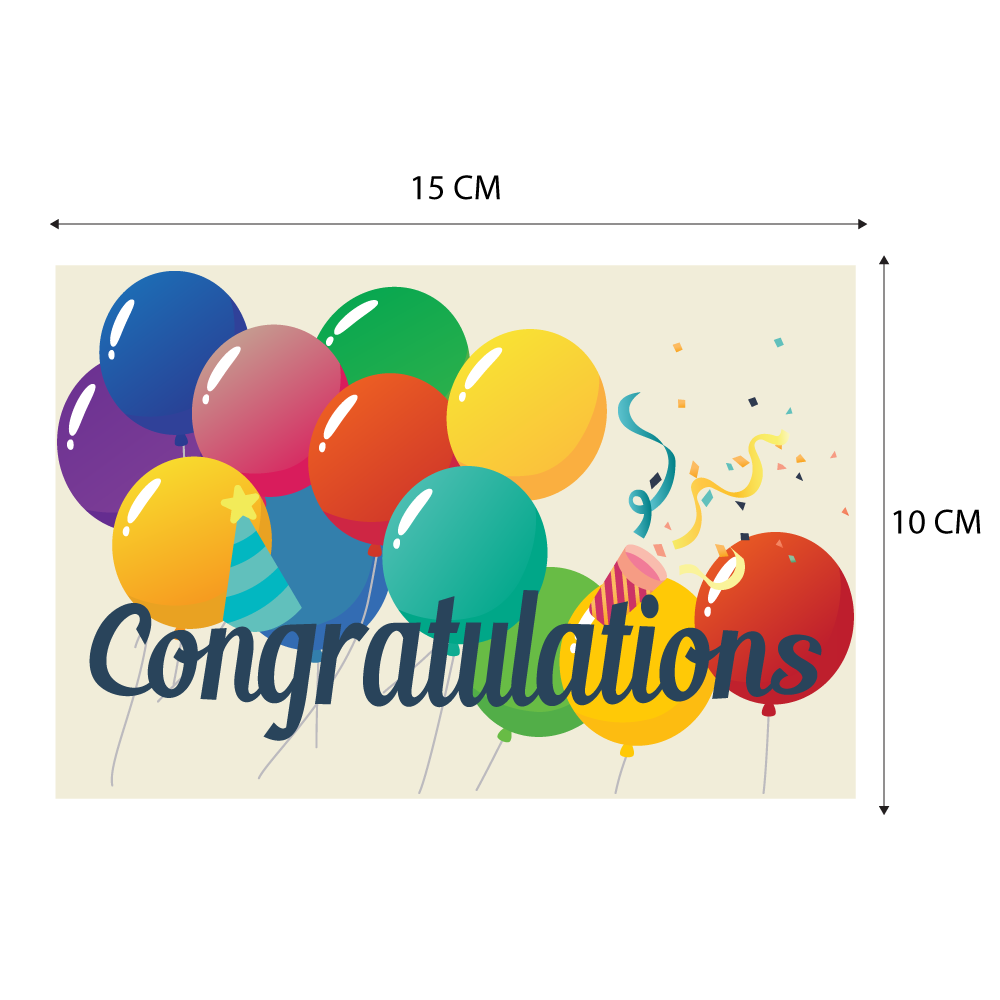 FBD ( Small ) - FBD001 Congratulations - Freesia