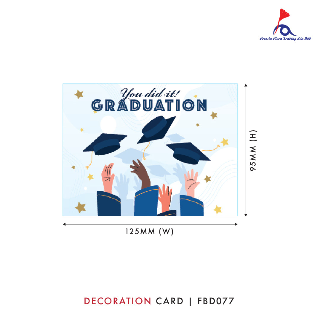 FBD ( Small ) - FBD077 Graduation - Freesia
