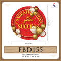 Decoration Card ( Large ) - Congratulations