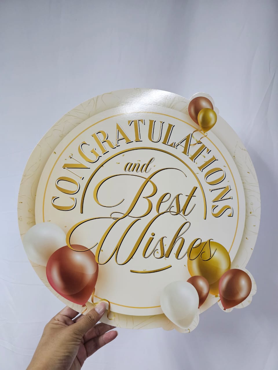 Decoration Card (Large) - Congratulations