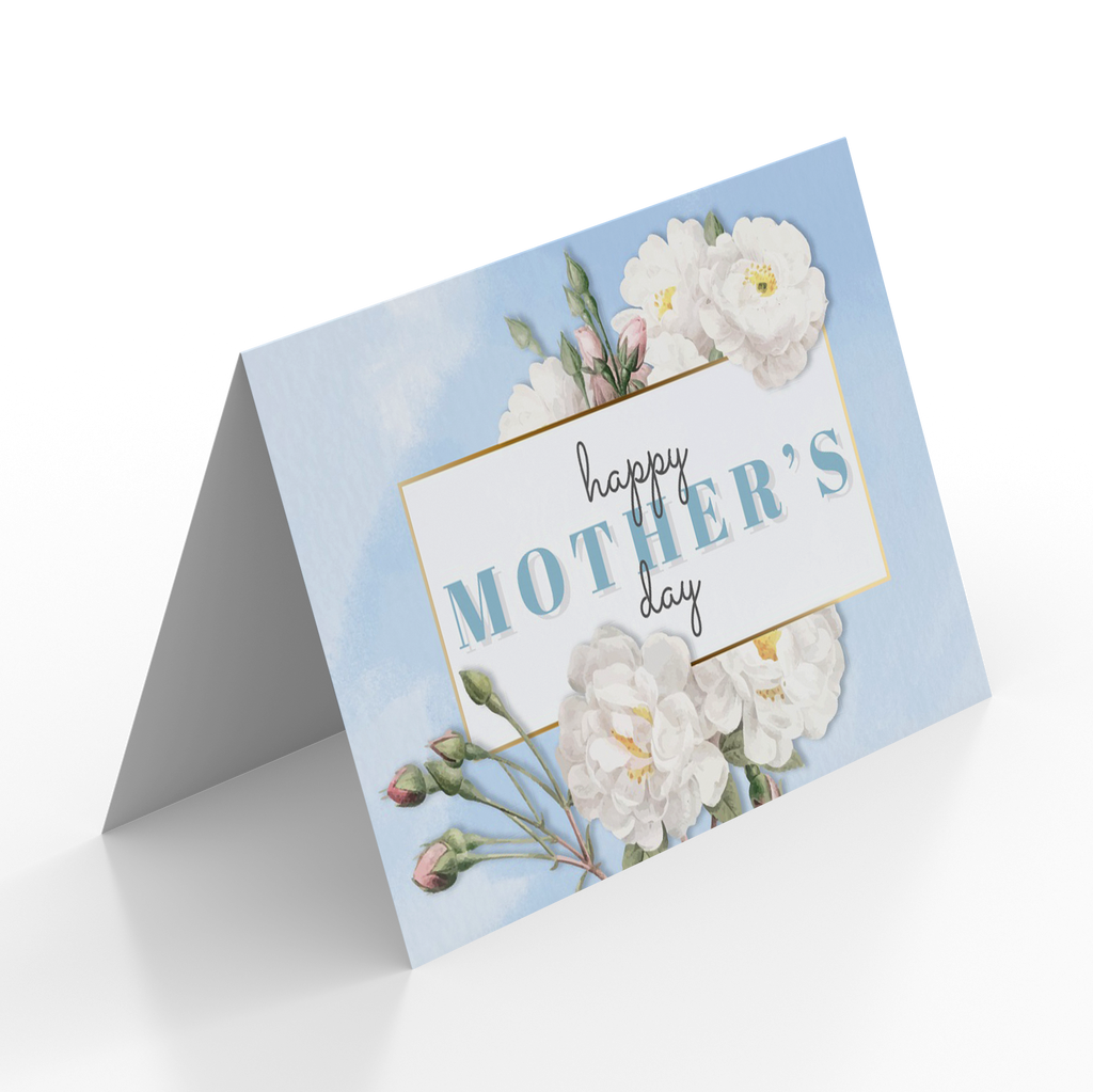 Mother's Day Card - Happy Mother's Day (Folded Type)