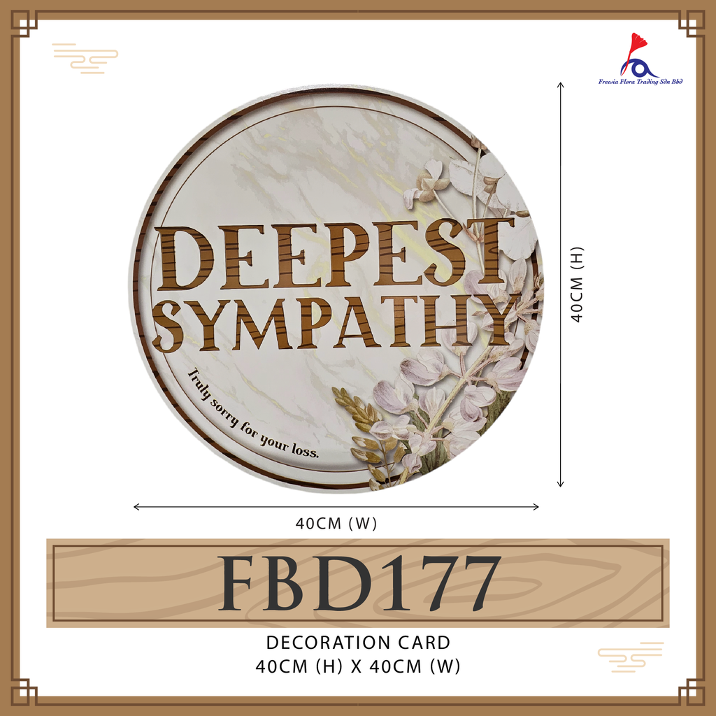 Condolences Cards - Deepst Sympathy