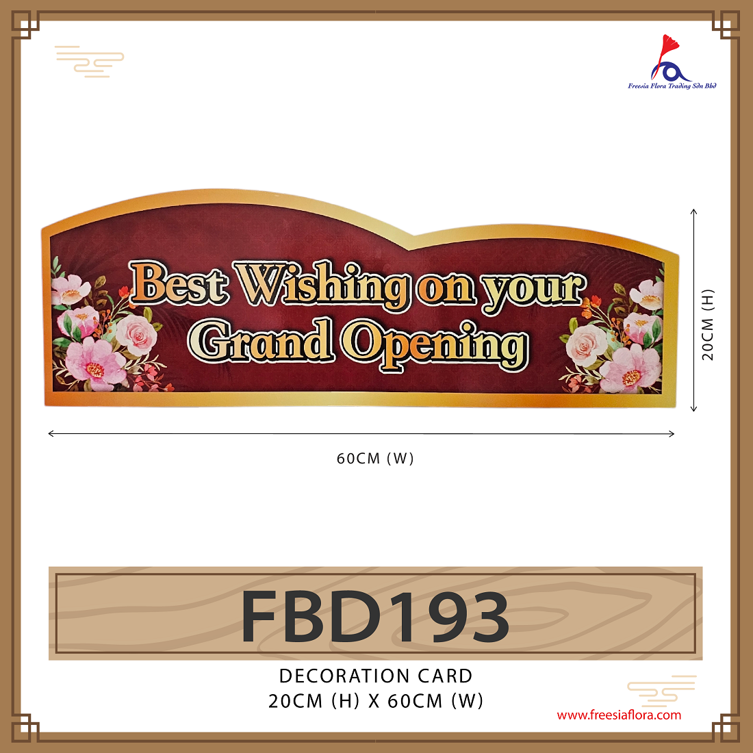 Grand Opening Cards - Best Wishing On Your Grand Opening (L)