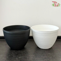 Felton Round Flower Pot 2452 (FBL-245-2) (With Color Options)
