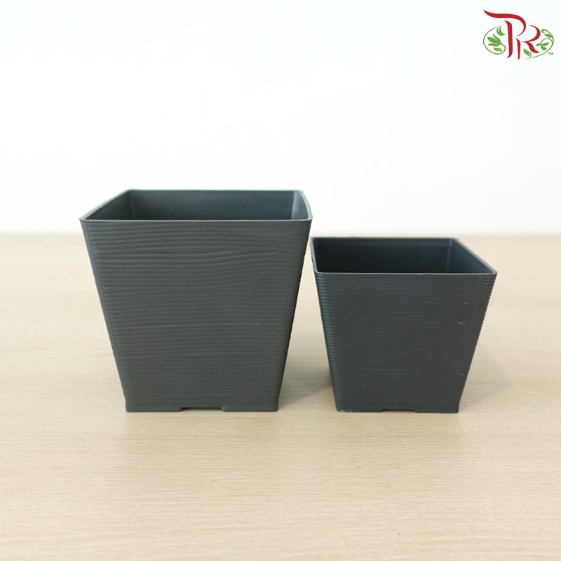 Felton Square Flower Pot (FBL-263-6) (FBL-263-7) (With Size & Color Options)