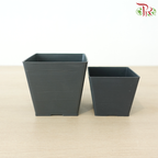 Felton Square Flower Pot (FBL-263-6) (FBL-263-7) (With Size & Color Options)