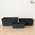 Felton Planter Box 2653 - Dark Grey (FBL-265-1) (FBL-265-2) (FBL-265-3) (With Size Options)