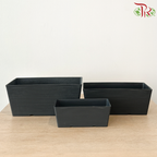 Felton Planter Box 2653 - Dark Grey (FBL-265-1) (FBL-265-2) (FBL-265-3) (With Size Options)
