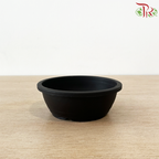 Felton Round Flower Pot 268 (FPL268) - Dark Brown (With Size Options)