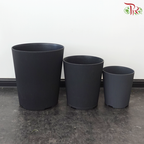Felton Round Flower Pot 276 (FBL-276) (With Color & Size Options)