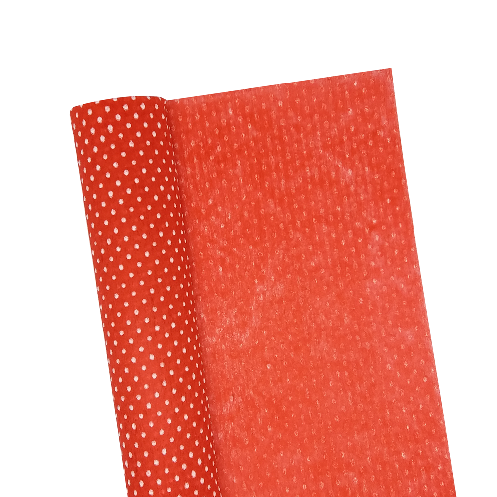 FNT002 SNOW DOTS NON WOVEN - Freesia