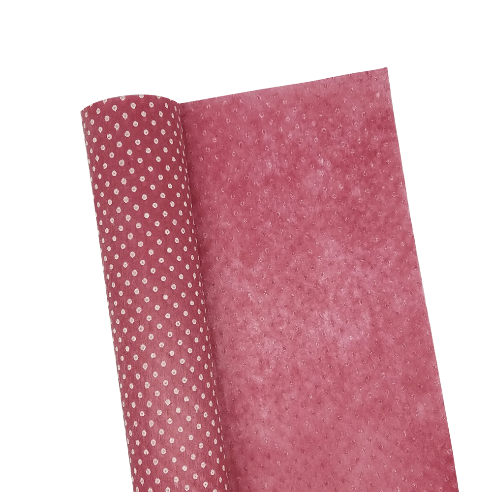 FNT002 SNOW DOTS NON WOVEN - Freesia