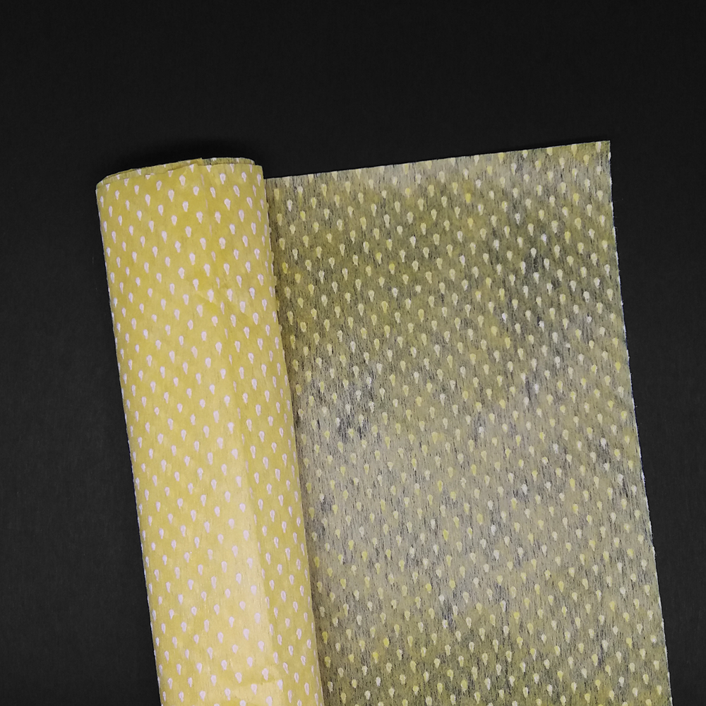 FNT002 SNOW DOTS NON WOVEN - Freesia