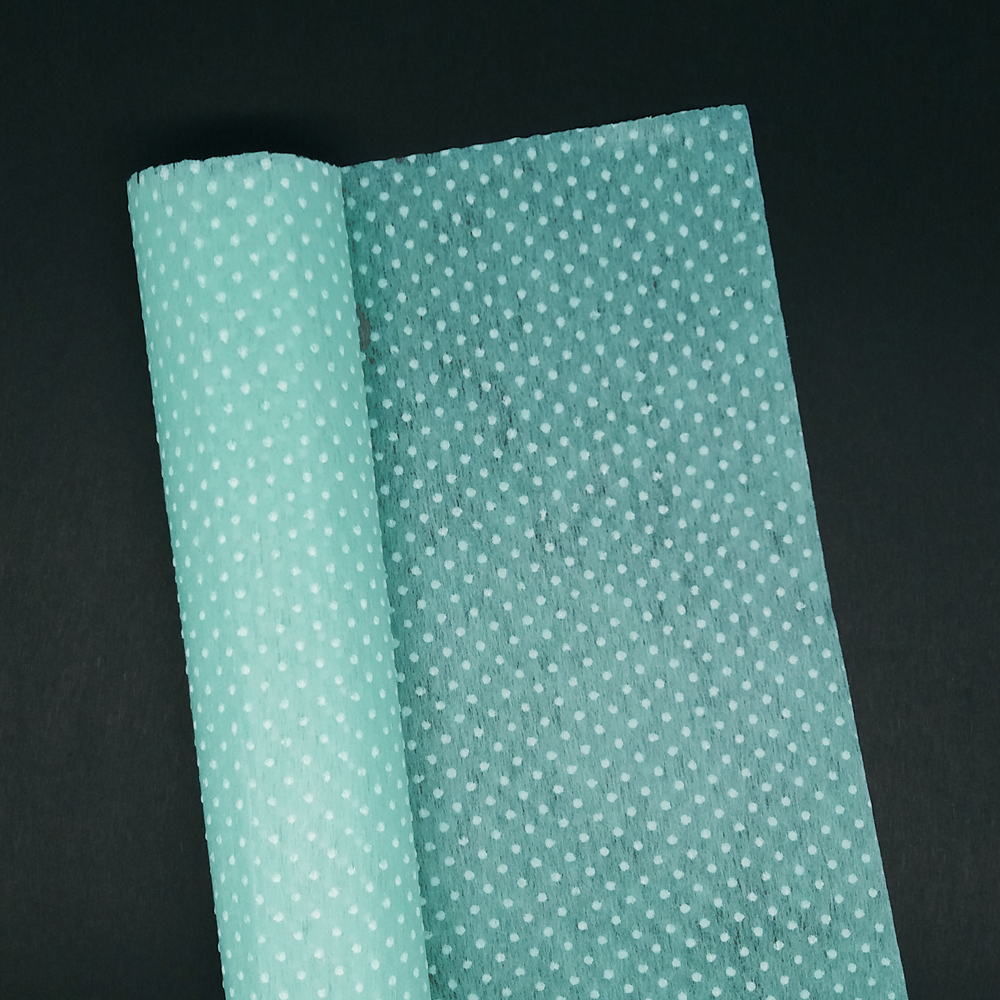 FNT002 SNOW DOTS NON WOVEN - Freesia