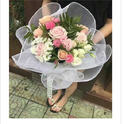 FNT033 KOREAN NETTING - Freesia