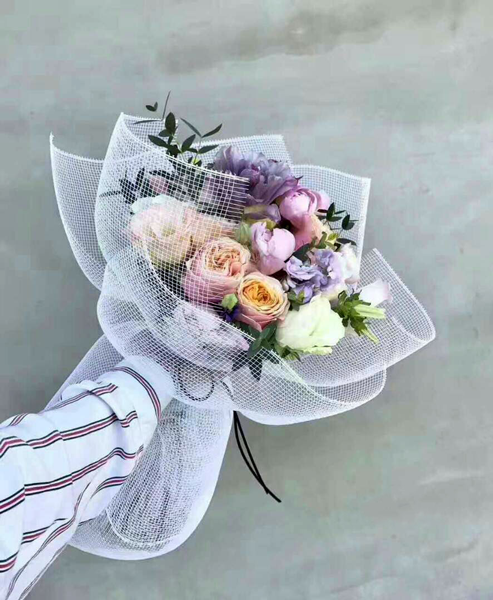 FNT033 KOREAN NETTING - Freesia