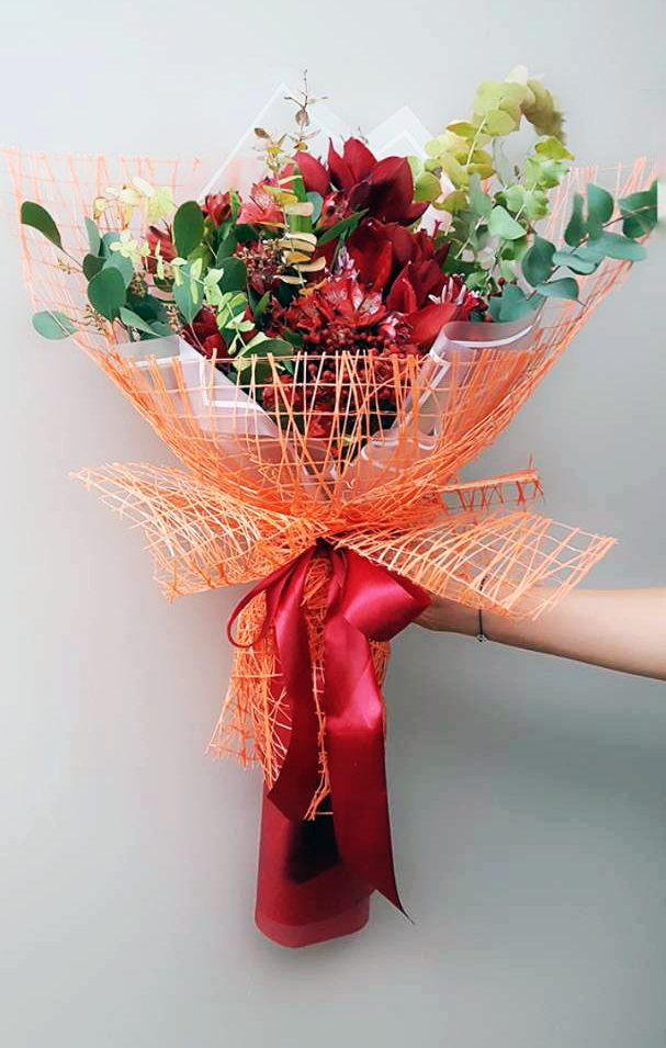 FNT034 KOREAN NETTING - Freesia