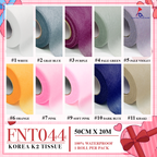 FNT044 KOREA K2 TISSUE WOVEN - Freesia