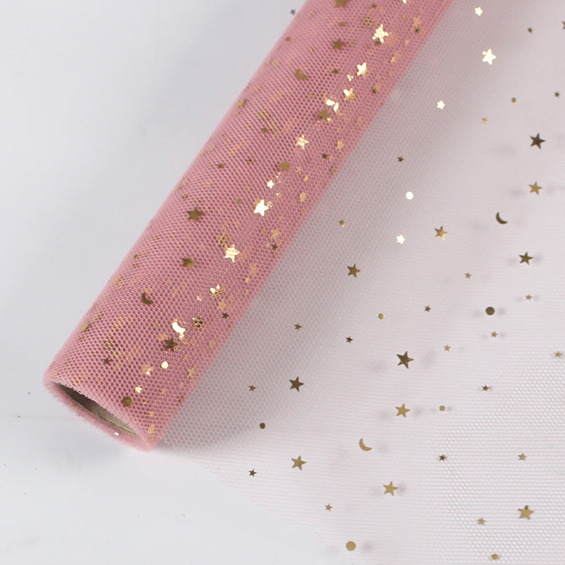 FNT046 STAR & MOON NETTING - Freesia