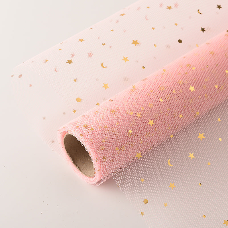 FNT046 STAR & MOON NETTING - Freesia