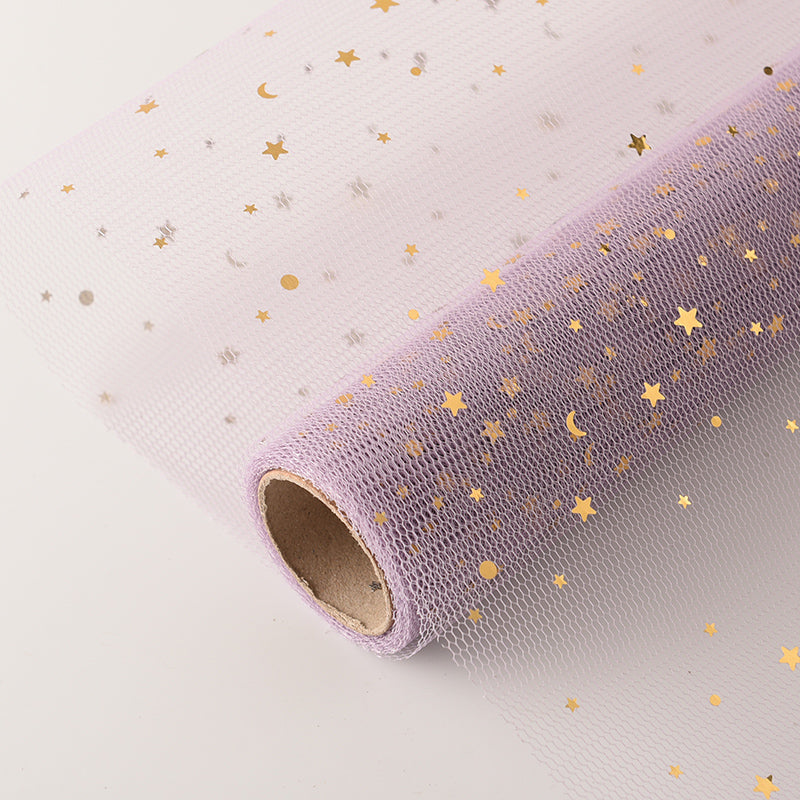 FNT046 STAR & MOON NETTING - Freesia