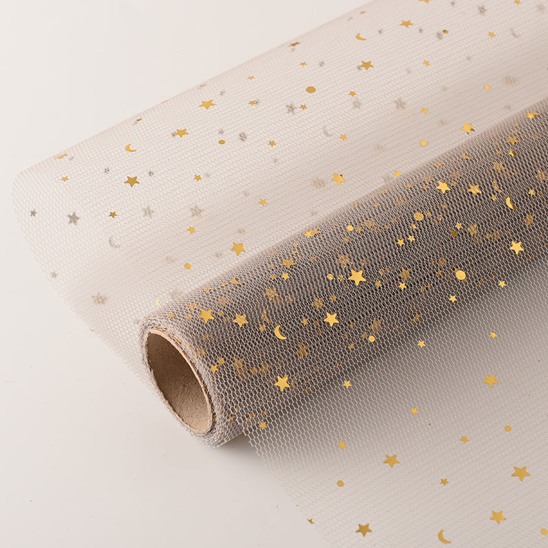FNT046 STAR & MOON NETTING - Freesia