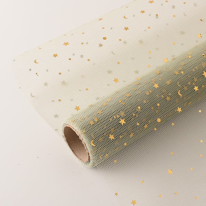 FNT046 STAR & MOON NETTING - Freesia