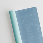 FPL051 2TONES ENGLISH WORD TEXTURE - Freesia