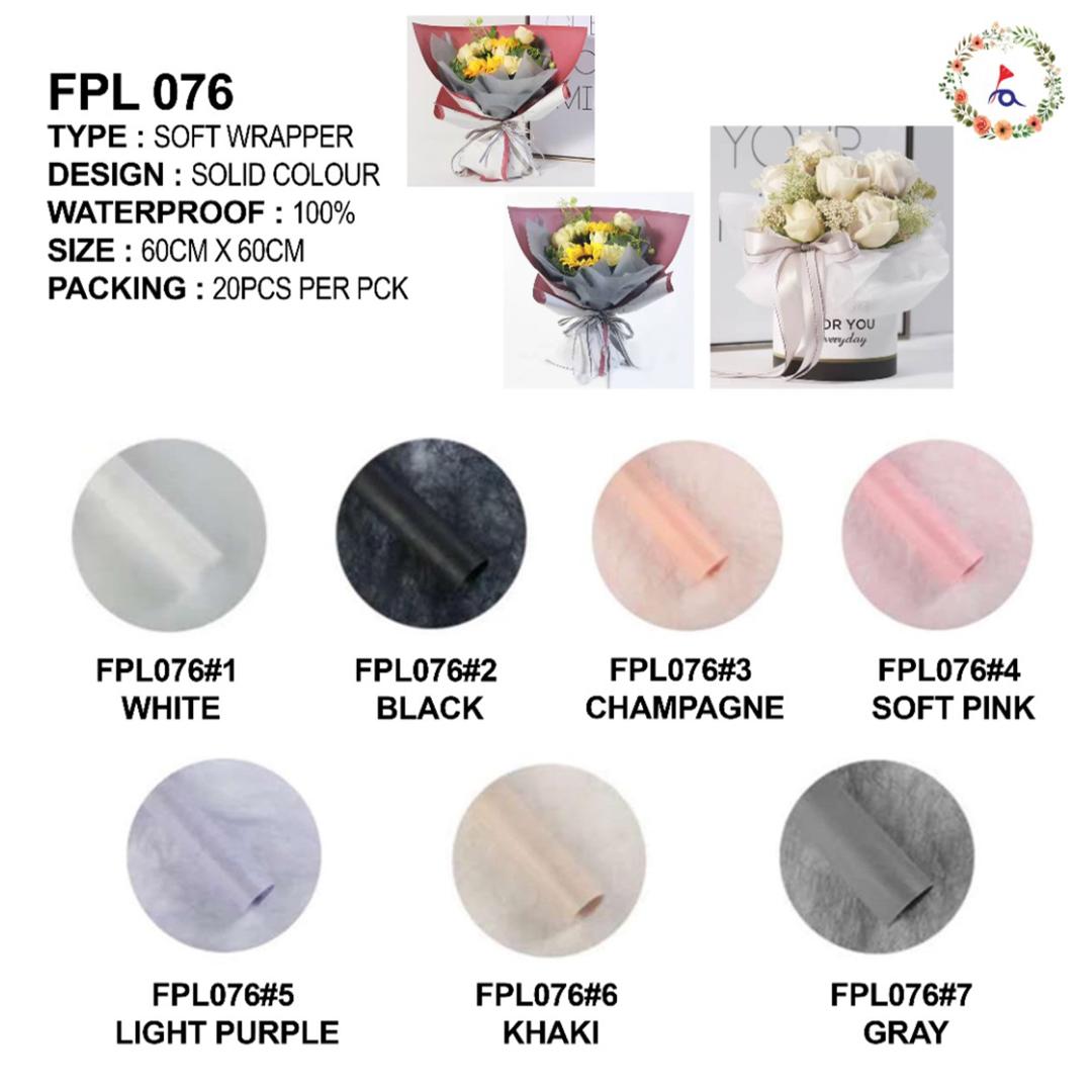 FPL076 SOFT WRAPPER - Freesia