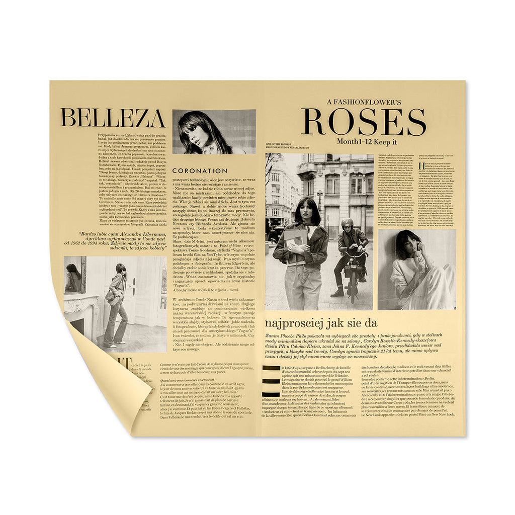 FPL089 OPP PLASTIC NEWSPAPER 3.0 - Freesia
