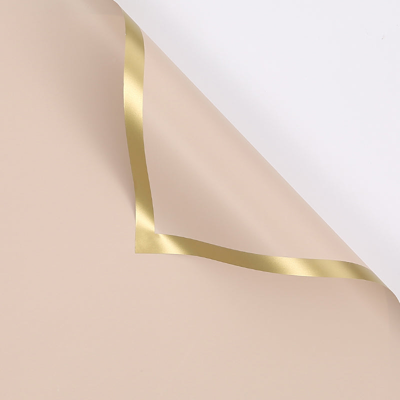 FPL090 SINGLE SIDED WITH GOLD FRAME - Freesia