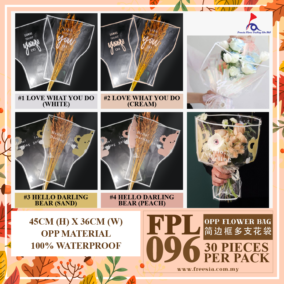 FPL096 MULTI STALK FLOWER BAG - Freesia
