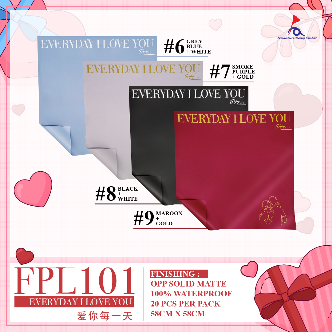 FPL101 EVERDAY I LOVE YOU - Freesia