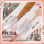 FPL104 SINGLE MIRROR BOUQUET BAG - Freesia