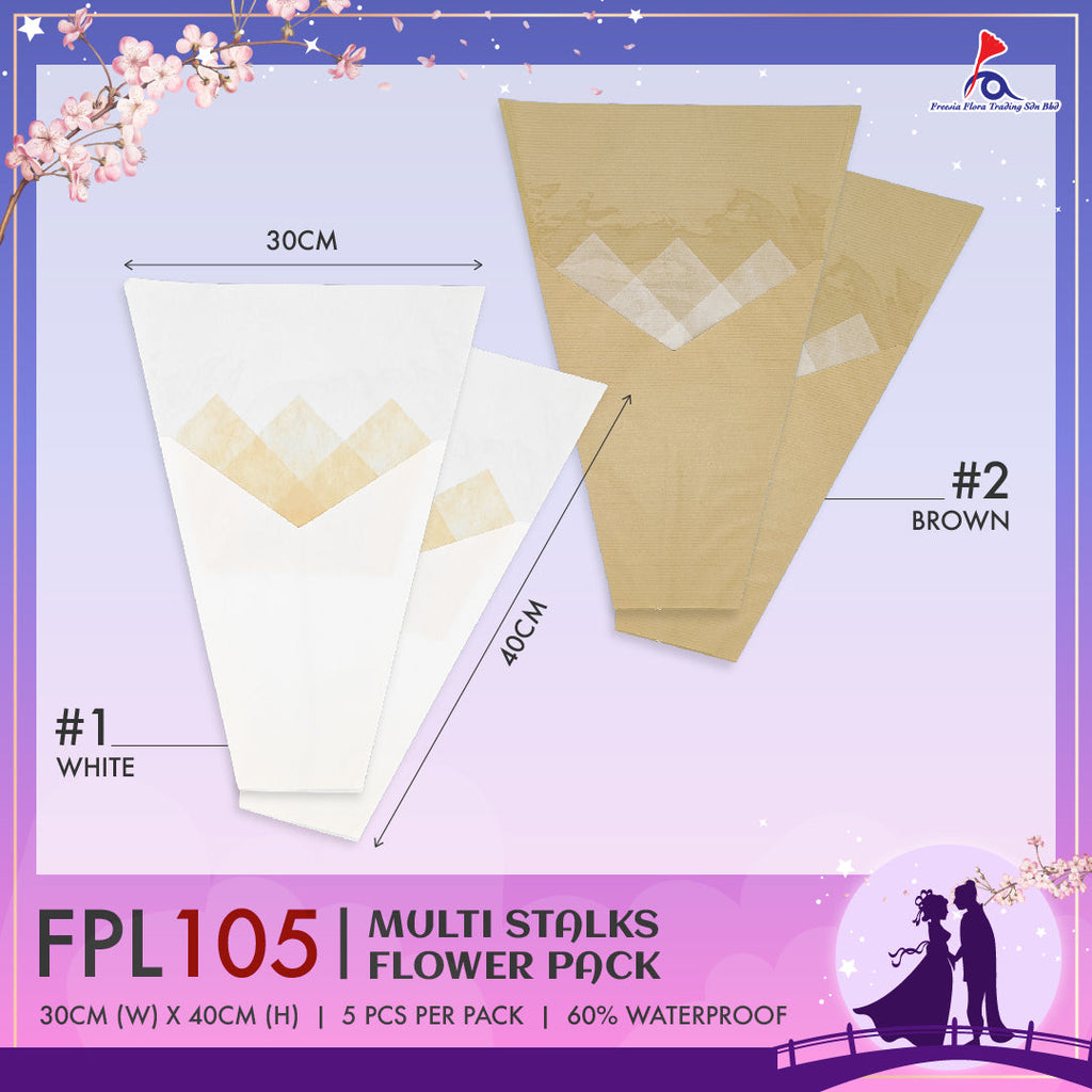FPL105 MULTI STALKS FLOWER PACK - Freesia