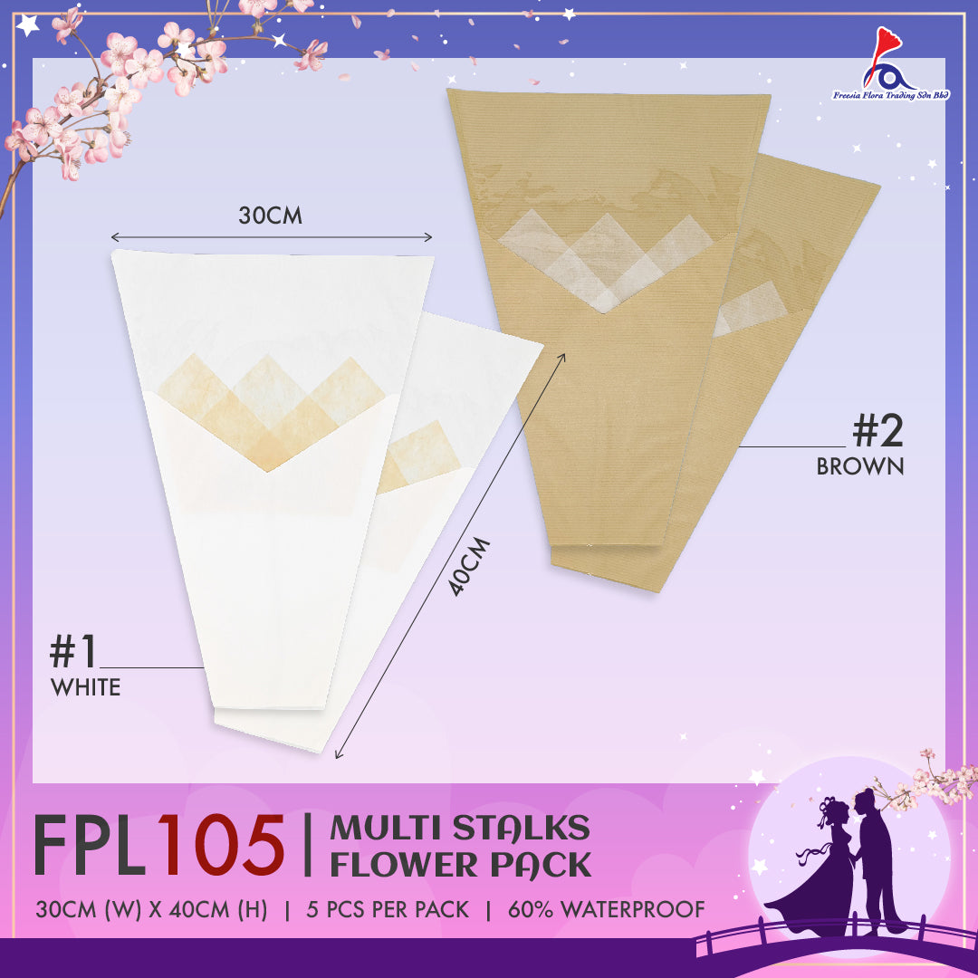 FPL105 MULTI STALKS FLOWER PACK - Freesia