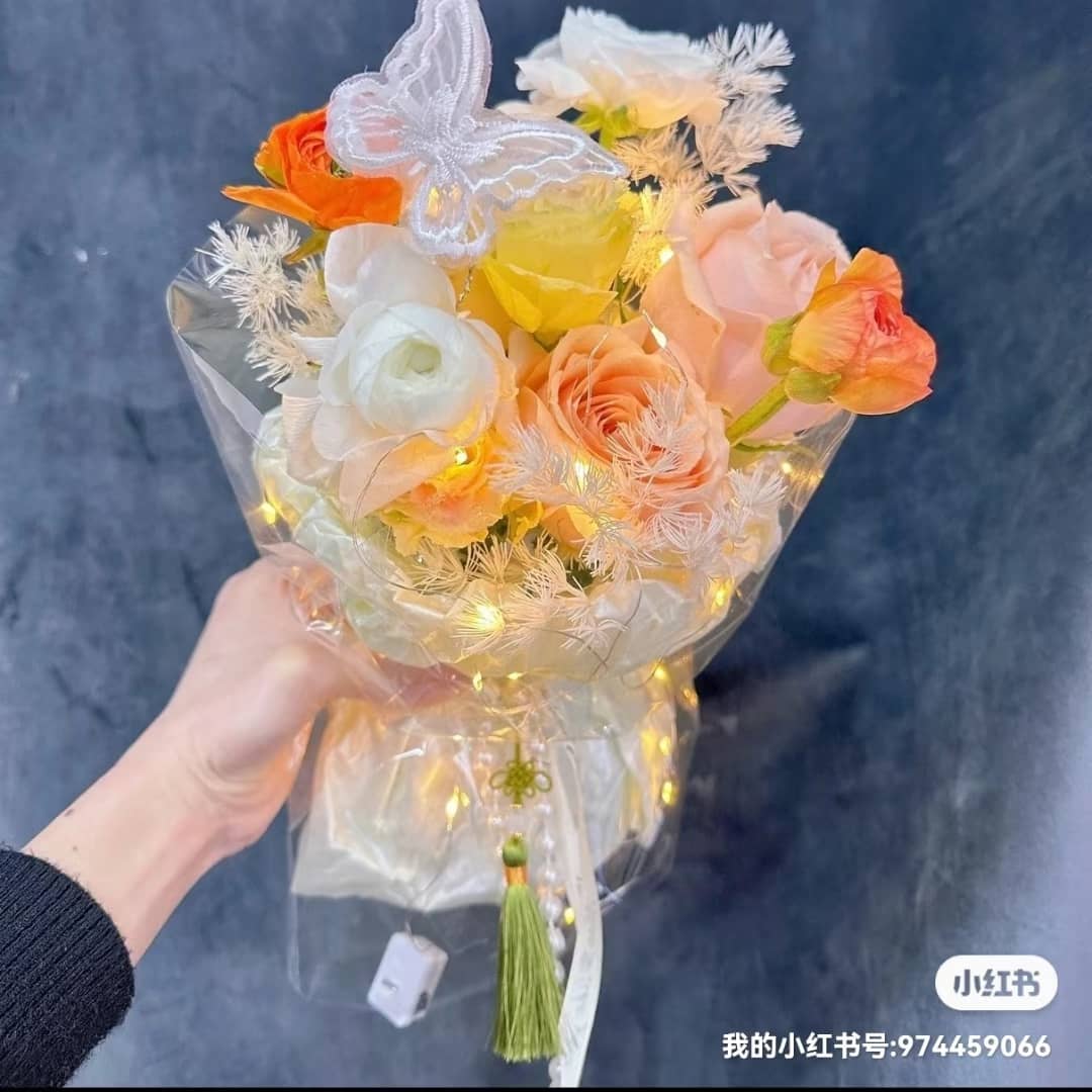 Pearl Soft Wrapper 珠光防水雪梨纸