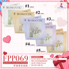FPP069 ROMANTIC MAGAZINE WRAPPER - Freesia