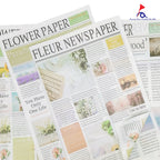 FPP072 VINTAGE NEWSPAPER - Freesia
