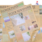 FPP072 VINTAGE NEWSPAPER - Freesia