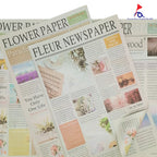 FPP072 VINTAGE NEWSPAPER - Freesia