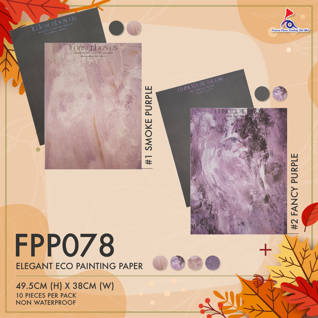 FPP078 ELEGANT ECO PAINTING PAPER - Freesia