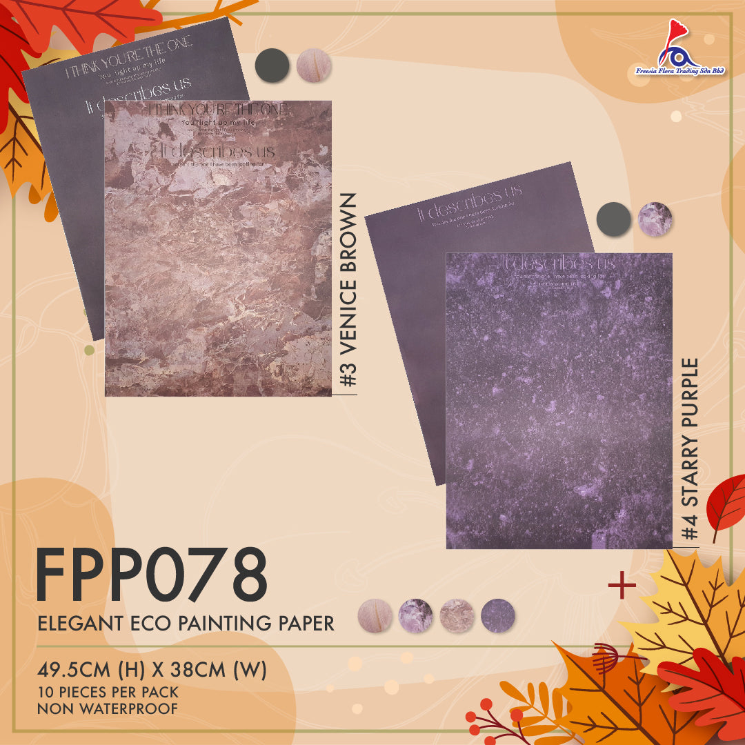 FPP078 ELEGANT ECO PAINTING PAPER - Freesia
