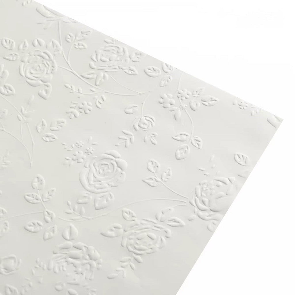 FPP086 Eco Craft Embossed Rose 90gsm